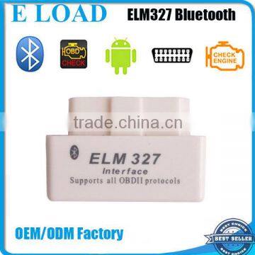 Hot sale v1.5 elm327 obdii obd2 bluetooth Adapter Auto Scanner