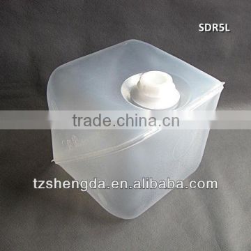 food grade LDPE liquid storing cubitainer