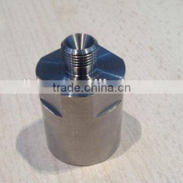 HLZS OEM custom supplier brass/aluminum/stainless steel/steel diameter 2-23mm small precision cnc turned parts