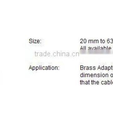 BS4568 electrical wiring accessories & brass pipe fittings & 32mm male adaptor