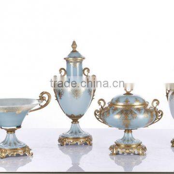 European Classical Antique Glass Home Decor