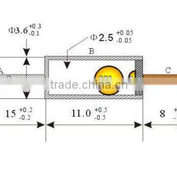 low voltage Tilt switch Rolling ball switch for toy