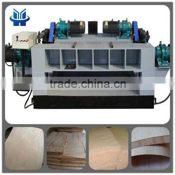 spindless veneer peeling and clipping machine