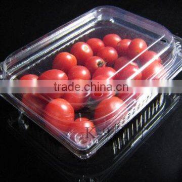 PVC Plastic packaging container for tomatos