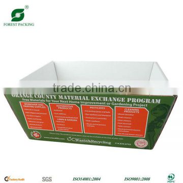 FRUIT SHIPPING TRAY WITH HANG HOLE