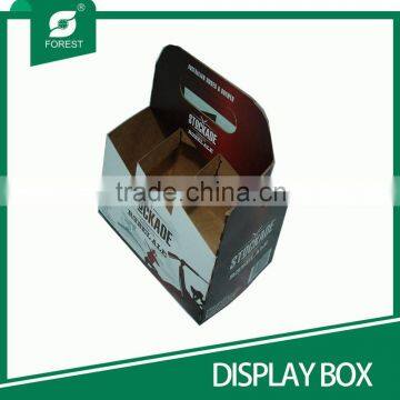 BEVERAGE INDUSTRY HOT SALE CUSTOM DISPLAY BOXES FOR PACKING 6 PACK MILK BOTTLES photo-4