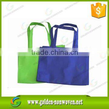 100% advertising pp non woven shopping bag factory/75-120gsm pp quanzhou packaging non woven shopping bag