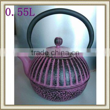 18oz/0.55L Chigusa cast iron teapot Purple