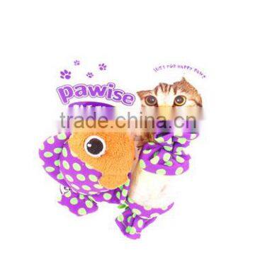 Promotional Best Quality Fish & Candy Shaped Cat Toy Treat Ball With Ring Bell Inside photo-3