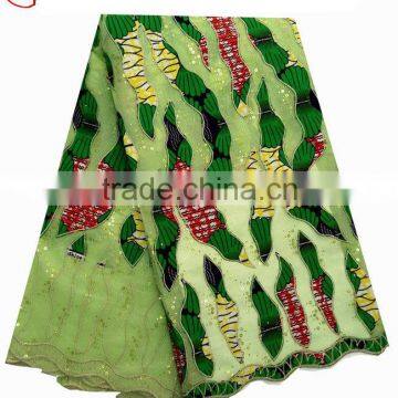 CL7568 2016 Chowleedee High Quality Top Fashion Latest Design Wax Lace photo-3