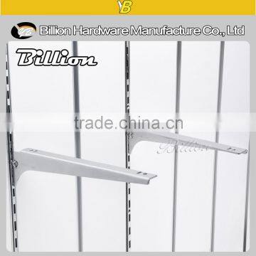 metal wall mounted bracket glass support slotted bracket