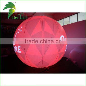 Beautiful Red Pretty Priting Event Decoration Wholesale PVC Inflatable LED Balloon photo-4
