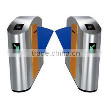 CE Approved Flap Barrier Turnstile Gate with IR Sensor,alarm,passage turnstiles gates