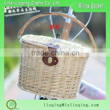 2016 New Style Factory Supply Wholesale Wicker Bicycle Basket for Home photo-4