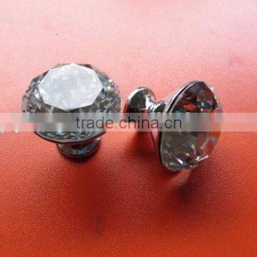 Exquisite Faceted Crystal Knob With Different Size