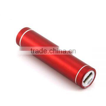 Round Shape Strong Led Torch Light Portable Power Bank 2000mah Mobile Custom Fast Charge Power Bank 2600mah With CE FCC ROHS