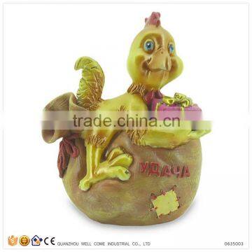 Chinese Zodiac Figures Resin Decorative Rooster