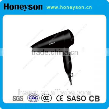 Professional folding hair dryer hotel supply high quality 1200W foldable hair dryer for hotel guest room