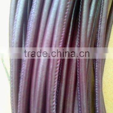 Faux or Genuine Sheepskin Leather Stitched String in 5.0 mm photo-3
