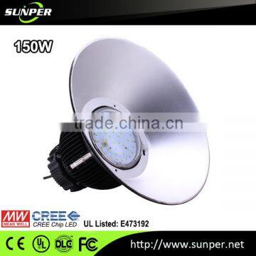 led highbay lighting lamp led high bay light with pipe cooling fins