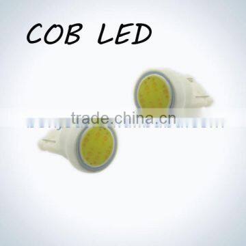 Good quality t10 chips on board cob 6 chips led car light