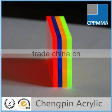 different color fluorescence acrylic panel