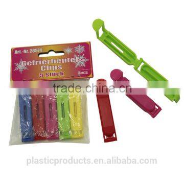 Hot Selling Colored Plastic Food Bag Clips photo-2