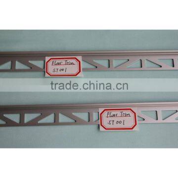 Aluminum flooring trim