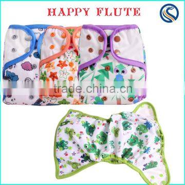 happy flute waterproof PUL print diaper cover wholesale diaper cover