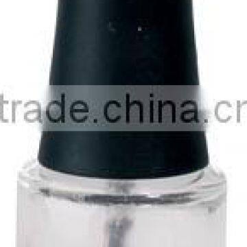 5ml round glass nail polish bottle with cap and brush