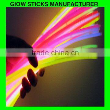Glow Necklace Made of 22 Inch Glow Stick, Wholesale Price for Small Order Glow Stick Necklace