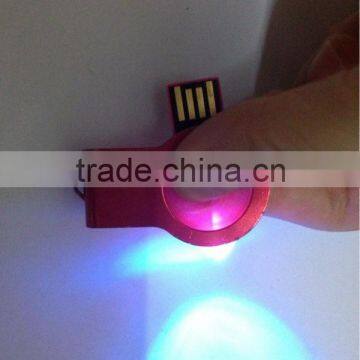 led plastic case usb flash drive CE, FCC ,ROHS