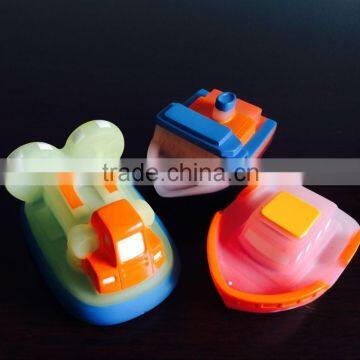 CE making UV sensitive water spray Rubber TOY for bathing