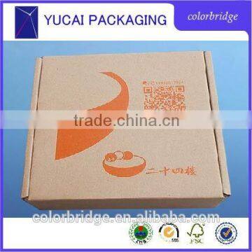 2016 wholesale cheap kraft corrugated box for kettle