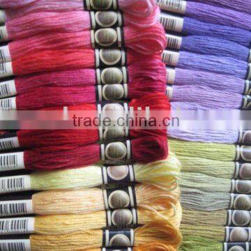 Cross embroidery thread