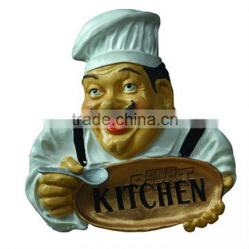 RT719 Lovely Bakest Polyresin Chef Model for Display