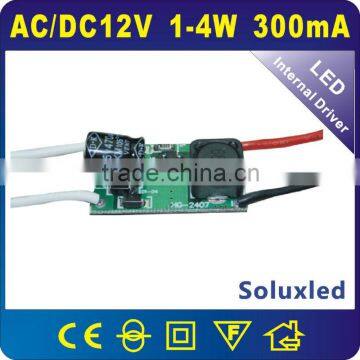 ac/dc 12v 1-4w transformator
