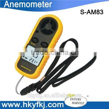 Cheap pirce!!! Digital Anemometer and Thermometer for Measuring Wind Speed meter (S-AM83)