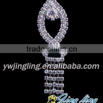 fashion big crystal fish cheap brooch pin