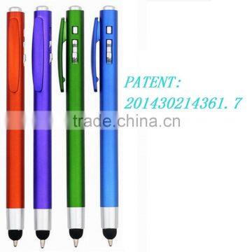 Small ball pen with touch screens metallic stylus gift pen mini stylus