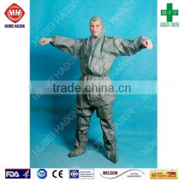 Manufacture disposable polypropylene coveralls, safety green coveralls