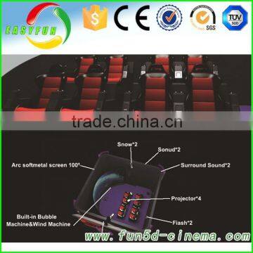 Amusement Park Mini 5d Cinema With Cabin 7d Cinema and Truck Mobile 9d Cinema