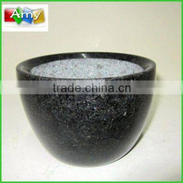 SM763 2014 new designed granite stone mortar and pestle