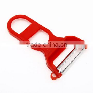 plastic cheap serrated Y peeler with PP handle