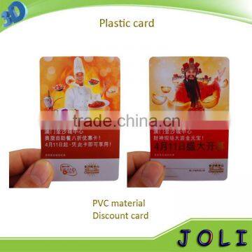 customized printing plastic pvc guest card