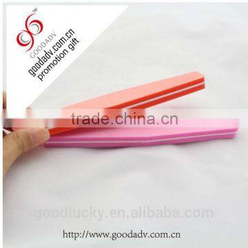 Factory direct selling colorful finger nail file / eva nail file