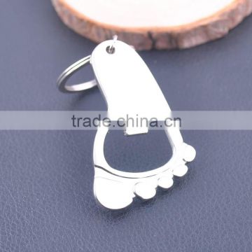 Beer bottle opener Feet key chain metal keychain