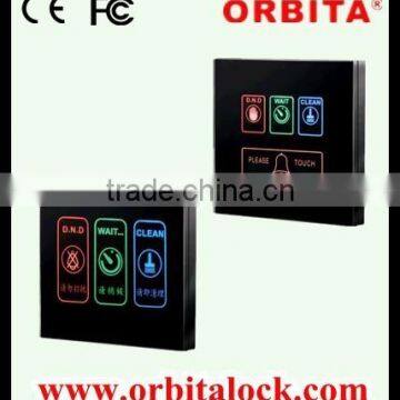 Supply touch wall switch for hotel using