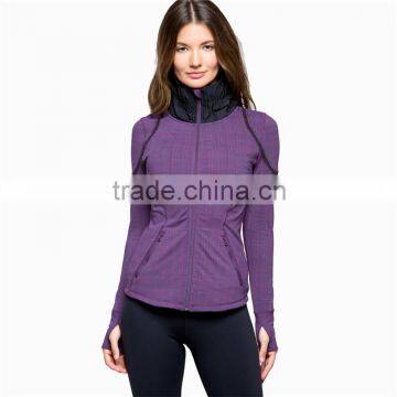 Woman Plus Size Custom Breathable Running Yoga Jacket Women Quality Choice photo-4