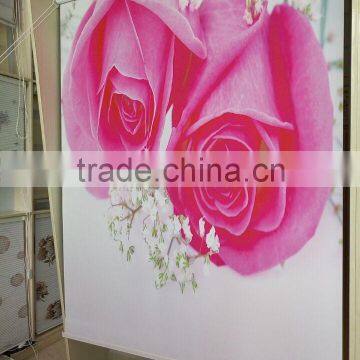 Motorized printed roller blinds electric roller blinds